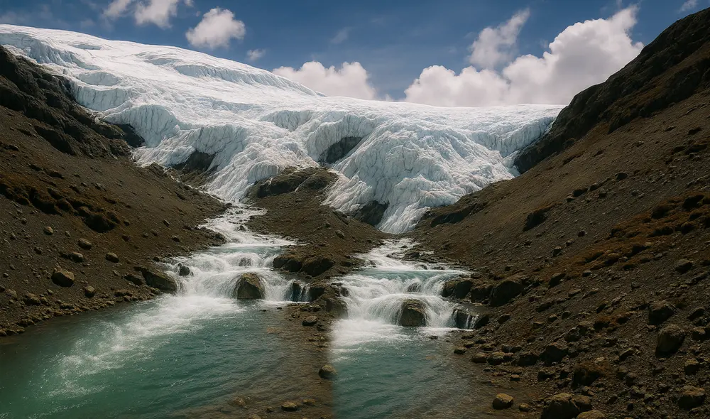 El nevado Quelccaya se ha estado derritiendo desde 1970 y se encuentra ubicado entre Puno y Cusco. El nevado Quelccaya se ha estado derritiendo desde 1970 y se encuentra ubicado entre Puno y Cusco.