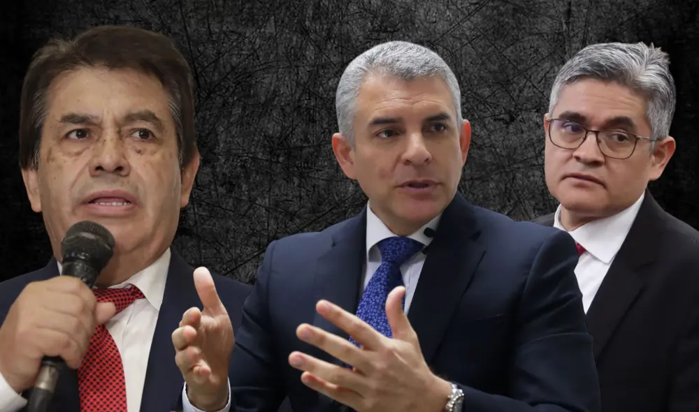 Anteriormente, Gálvez mencionó que evaluaría la permanencia de ambos fiscales en sus cargos. Foto: composición LR Anteriormente, Gálvez mencionó que evaluaría la permanencia de ambos fiscales en sus cargos. Foto: composición LR