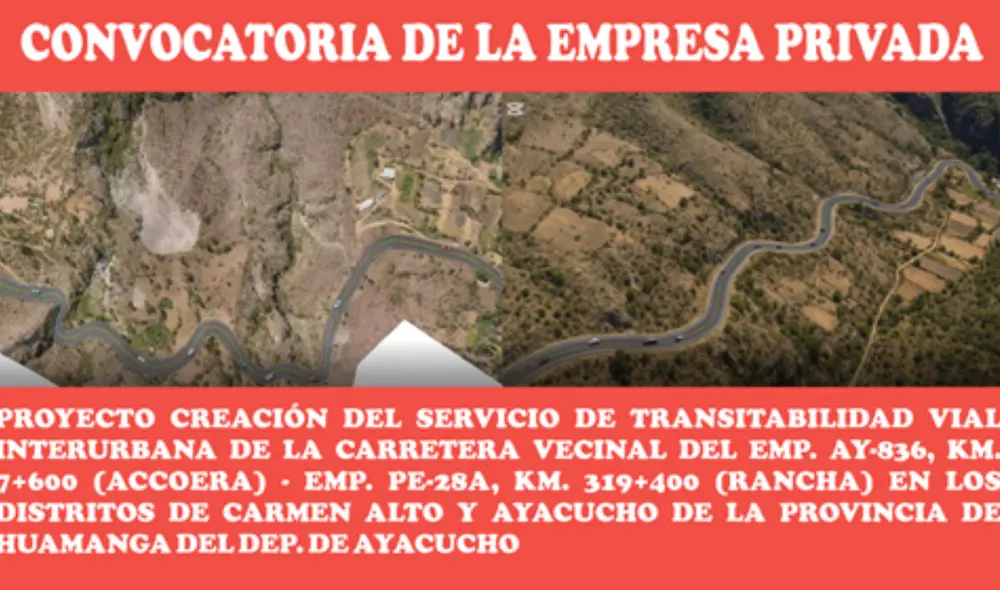 Los interesados deben presentar su expresión de interés hasta el 3 de octubre de 2025. Fuente: Difusión. Los interesados deben presentar su expresión de interés hasta el 3 de octubre de 2025. Fuente: Difusión.