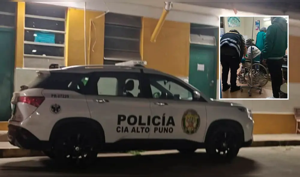 La víctima fue trasladada al Hospital Manuel Núñez Butrón. Foto: Composición LR / Cortesía La víctima fue trasladada al Hospital Manuel Núñez Butrón. Foto: Composición LR / Cortesía