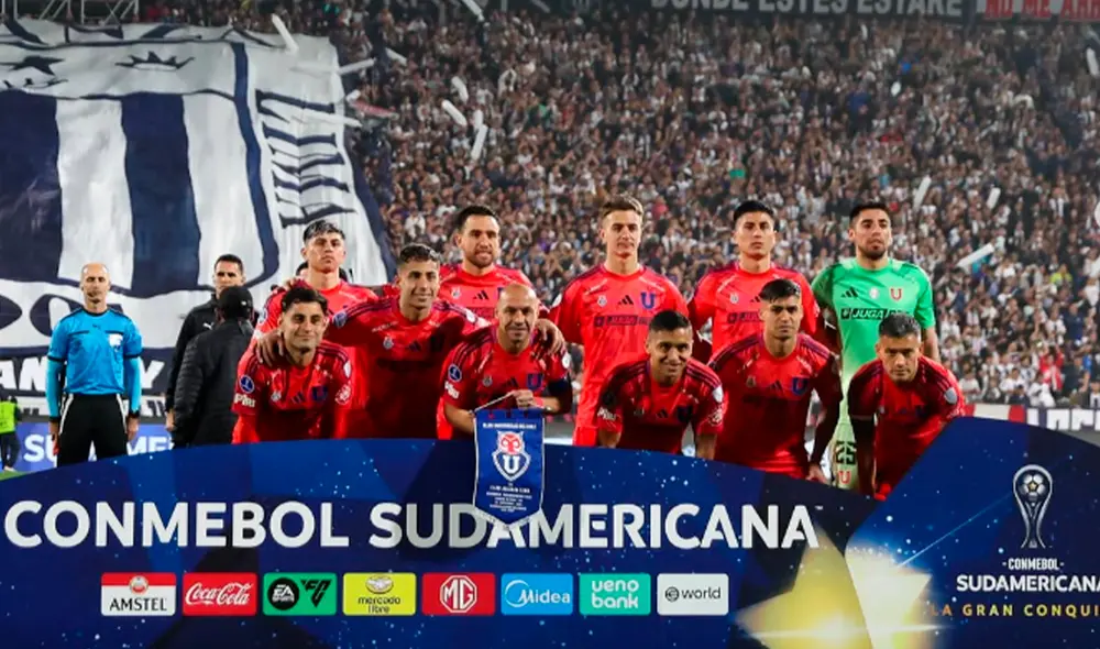 U. de Chile recibió cinco multas por parte de Conmebol. Foto: U. de Chile