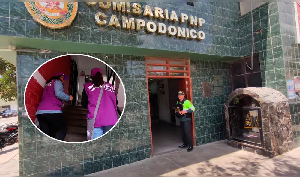 La trabajadora hizo su denuncia en la Comisaría Campodónico y los efectivos realizan sus labores de búsqueda para dar con el responsable del delito. Foto: Composición LR / Emmanuel Moreno, La República / Andina