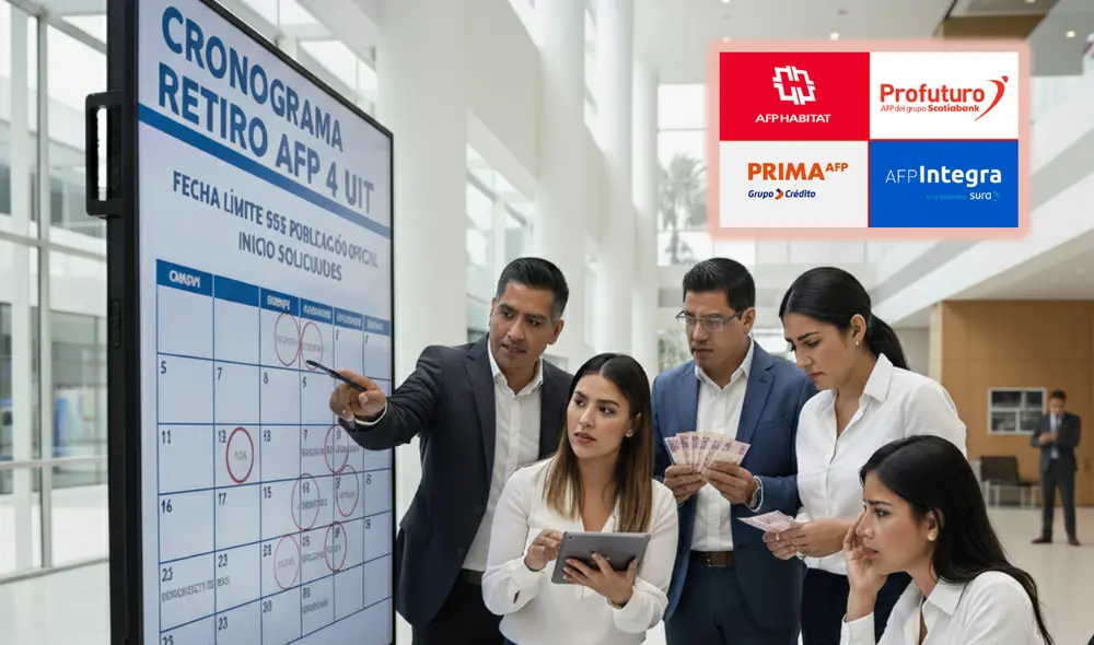 Cronograma del retiro AFP 4 UIT: esta es la fecha límite que tiene la SBS para su publicación oficial.