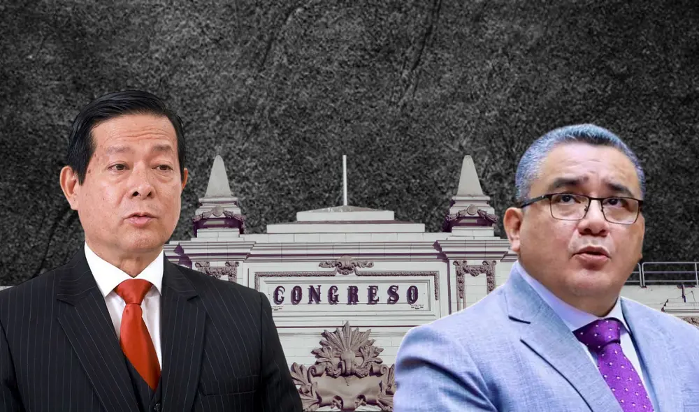 El primer ministro se pronunció sobre la moción de censura contra Juan Santiváñez. Foto: Composición/LR El primer ministro se pronunció sobre la moción de censura contra Juan Santiváñez. Foto: Composición/LR