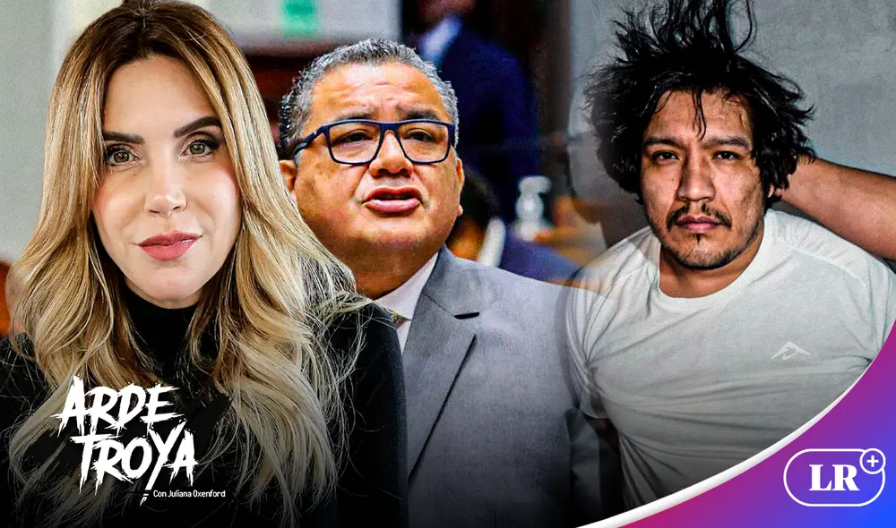 Juliana Oxenford criticó al ministro de Justicia por atribuirse la captura de 'El Monstruo' como logro de su gestión. Foto: composición de Omar Neyra / LR Juliana Oxenford criticó al ministro de Justicia por atribuirse la captura de 'El Monstruo' como logro de su gestión. Foto: composición de Omar Neyra / LR