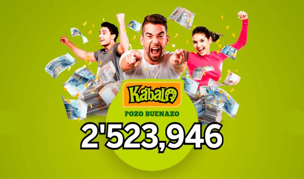 Nuevo sorteo de La Kábala con Pozo Buenazo de S/2.523.946 Nuevo sorteo de La Kábala con Pozo Buenazo de S/2.523.946
