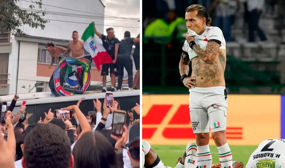Dayro Moreno y sus compañeros de Once Caldas terminaron desolados tras la eliminación. Foto: captura de X/AFP Dayro Moreno y sus compañeros de Once Caldas terminaron desolados tras la eliminación. Foto: captura de X/AFP