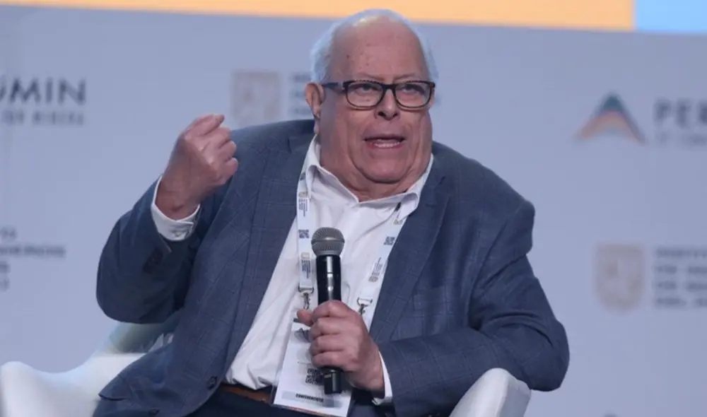 Julio Velarde disipó temores sobre una recesión inminente en EE.UU. este año. Foto: IIMP Julio Velarde disipó temores sobre una recesión inminente en EE.UU. este año. Foto: IIMP