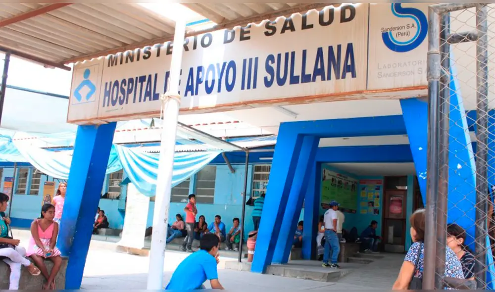 El herido se encuentra en el Hospital de Apoyo Sullana. Foto: Cortesía El herido se encuentra en el Hospital de Apoyo Sullana. Foto: Cortesía