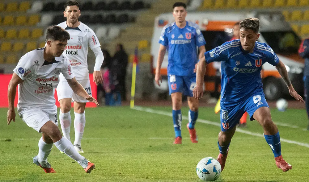 Alianza Lima necesitaba ganarle a la U. de Chile para clasificar. Foto: Cristian Silva/Agenciauno