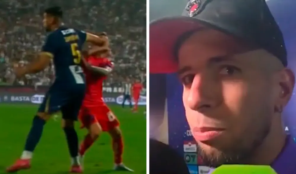 Pablo Ceppelini esperó tener más minutos en el Alianza Lima vs. U. de Chile. Foto: composición LR/captura de Movistar Deportes