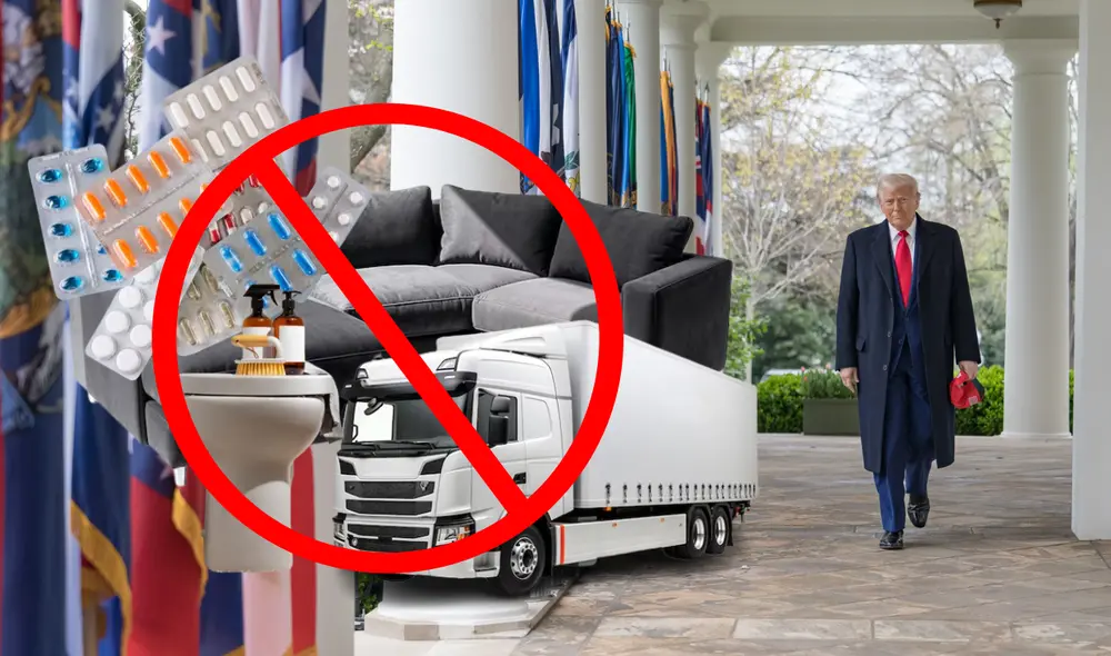 Donald Trump impuso nuevos aranceles el 25 de septiembre. Foto: composición/The White House/Freepik