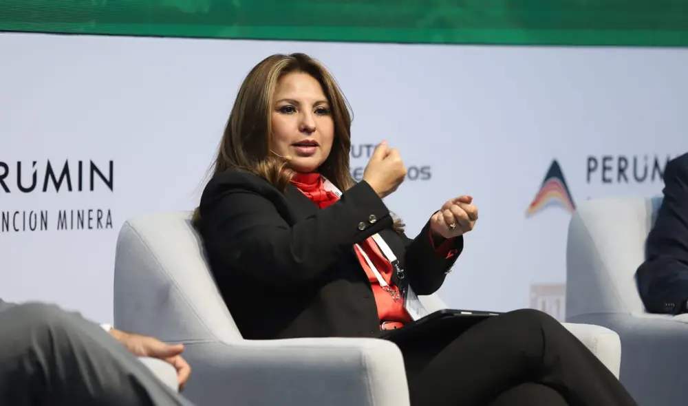 Marilú Llerena, superintendenta nacional de la SUNAT. Foto: IIMP