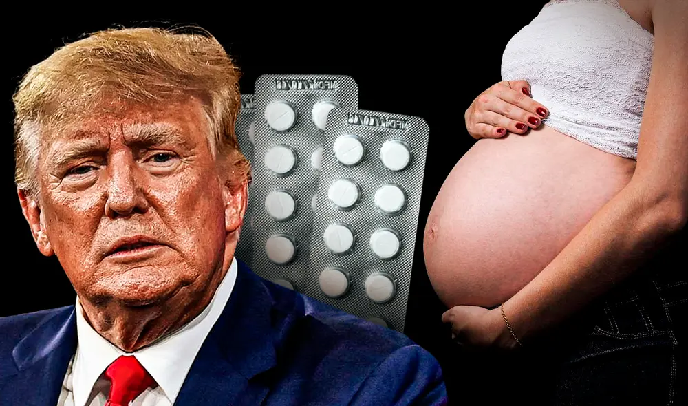 Presidente Donald Trump vinculó el paracetamol con el autismo, lo cual ha sido negado por  la OMS.