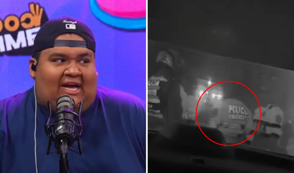 Kingleon recuerda que fue intervenido por la PNP, mientras grababa en la vía pública. Kingleon recuerda que fue intervenido por la PNP, mientras grababa en la vía pública.