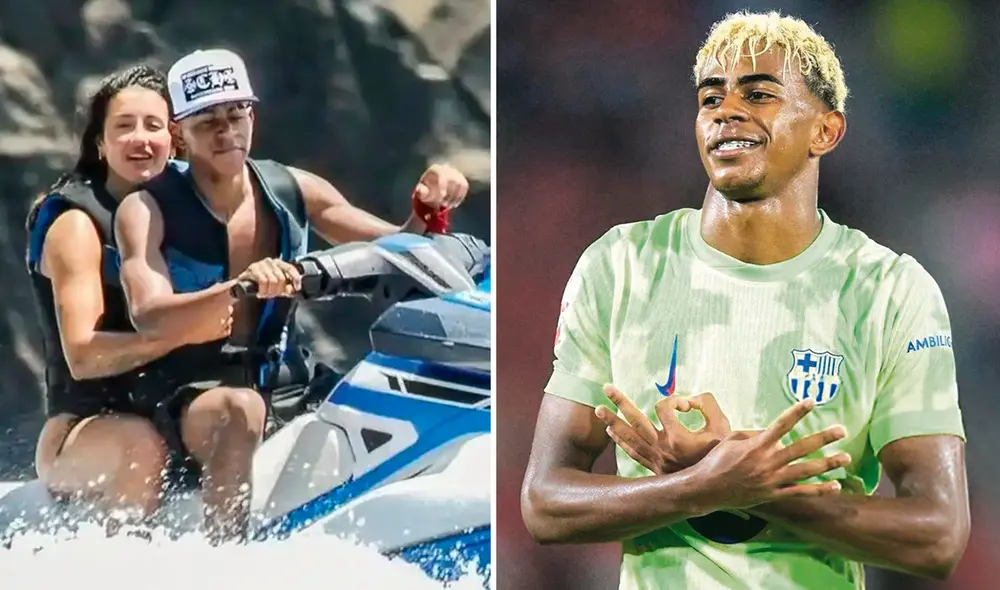 Lamine Yamal y Fati Vásquez se reunieron durante el último verano europeo. Foto: composición de LR/Lecturas/AFP Lamine Yamal y Fati Vásquez se reunieron durante el último verano europeo. Foto: composición de LR/Lecturas/AFP