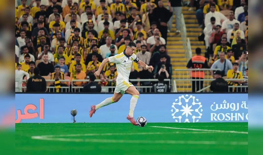 Cristiano Ronaldo y Sadio Mané marcaron los dos goles ante Al Ittihad. Foto: Al Nassr FC