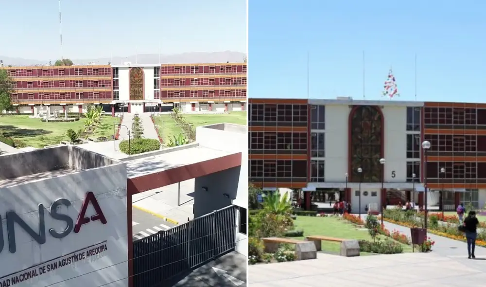 UNSA es la unica universidad de Arequipa en el top 5 de Sunedu