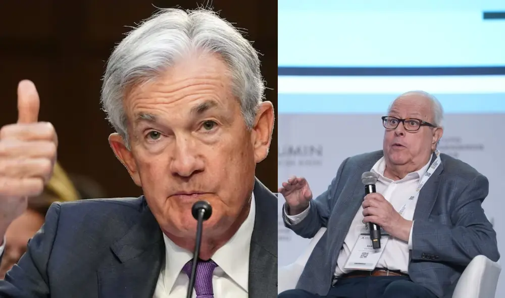 Jerome Powel felicitó a Julio Velarde "por su inquebrantable compromiso con el servicio público y la estabilidad económica". Jerome Powel felicitó a Julio Velarde "por su inquebrantable compromiso con el servicio público y la estabilidad económica".