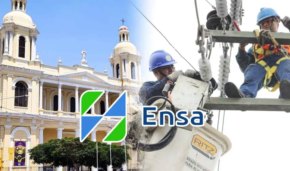 Ensa recomienda a los ciudadanos mantenerse informados ante el corte de luz en diferentes distritos de Lambayeque.