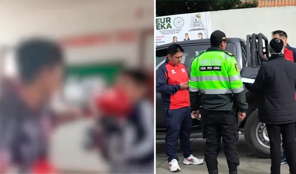 Un docente en Huancayo es acusado por padres de familia de promover peleas de box entre sus alumnos durante horario de clases.