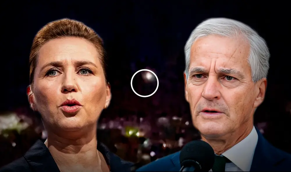 Dinamarca fue donde hubo más avistamiento de drones frente a Noruega.