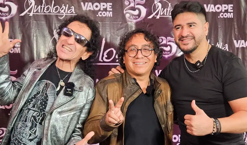 Antología celebrará sus 25 años de historia musical con un gran concierto el sábado 27 de septiembre en el anfiteatro del Parque de la Exposición, con invitados especiales. Créditos: Mabel Alva / URPI–LR