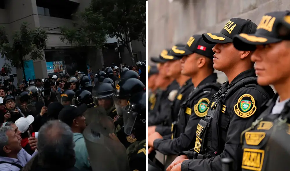Mireya Carhuas precisó que recibió 3 mensajes de presuntos efectivos en el lapso de una hora. Foto: Composición LR Mireya Carhuas precisó que recibió 3 mensajes de presuntos efectivos en el lapso de una hora. Foto: Composición LR