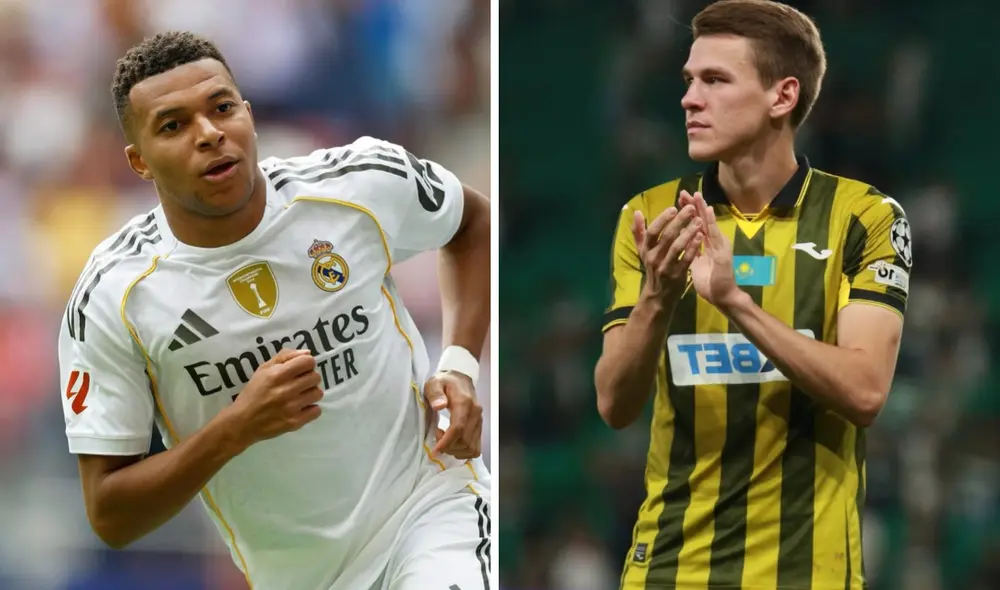 Real Madrid se enfrentará a kairat almaty por la Champions League. Foto: composición LR/ Real Madrid/ kairat almaty