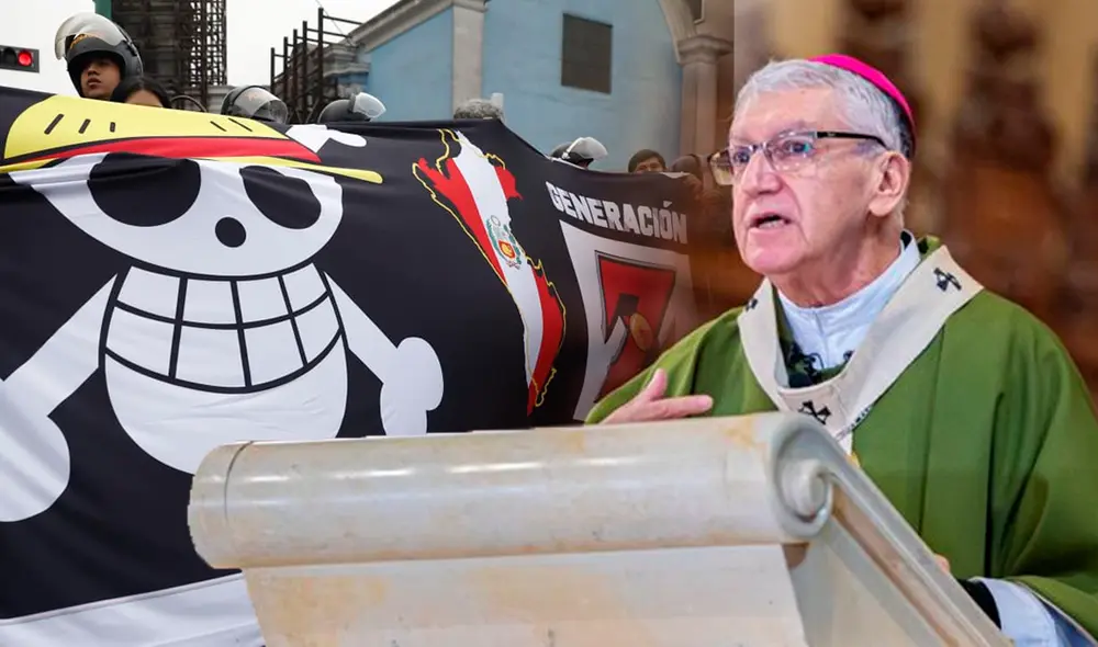 Arzobispo de Lima muestra su apoyo a marcha de la 'Generación Z' y pide que no sean llamados terroristas. Fotos: composición LR/Sebastián Blanco LR Arzobispo de Lima muestra su apoyo a marcha de la 'Generación Z' y pide que no sean llamados terroristas. Fotos: composición LR/Sebastián Blanco LR
