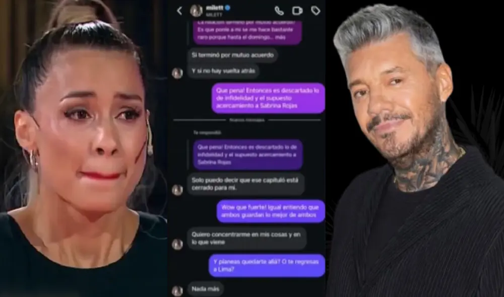 Milett Figueroa descartó de plano retornar su relación con Marcelo Tinelli. Foto: Composición LR/Panamericana. Milett Figueroa descartó de plano retornar su relación con Marcelo Tinelli. Foto: Composición LR/Panamericana.