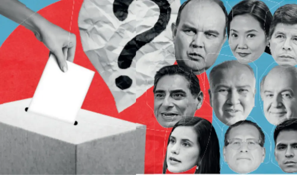 62% de peruanos aún no ha decidido por quién votará. Foto: Composición/LR