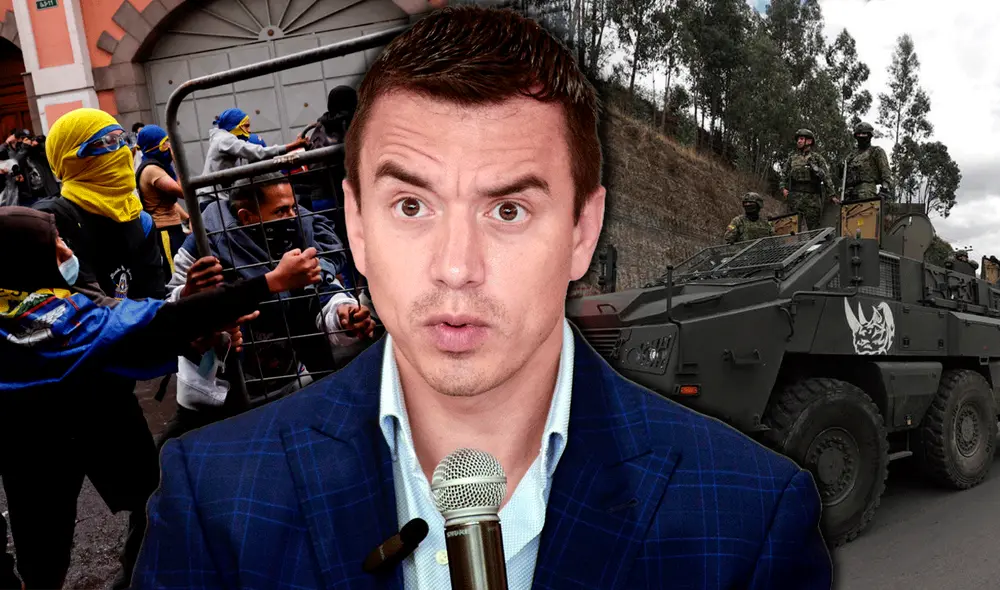 Este domingo se registraron protestas en Ecuador, dejando una persona muerta. Este domingo se registraron protestas en Ecuador, dejando una persona muerta.