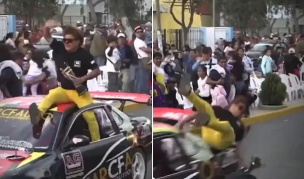 Chupetín Trujillo sufre grave accidente en medio del Gran corso primaveral 2025 Chupetín Trujillo sufre grave accidente en medio del Gran corso primaveral 2025