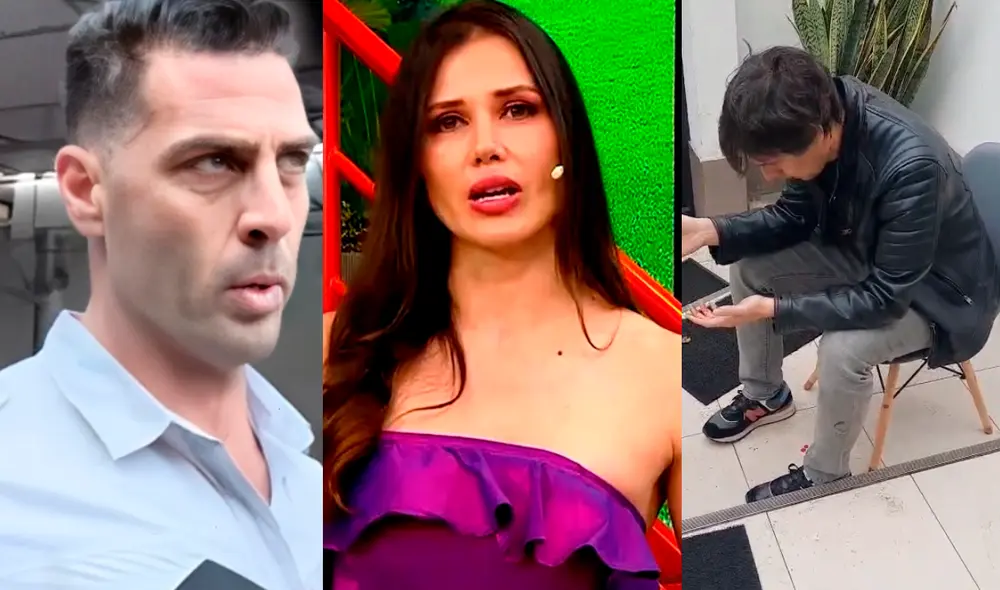 El productor Christian Rodríguez fue agredido el 26 de septiembre por Gustavo Salcedo frente a su esposa e hijo, generando condenas de periodistas e influencers. Fotos: capturas/Latina