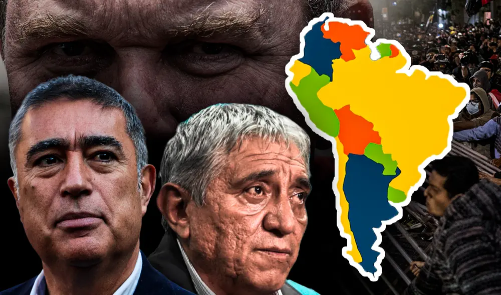 De acuerdo con el ranking presentado por la empresa dedicada a estudios de opinión pública, la imagen negativa de los alcaldes de las principales capitales sudamericanas. Foto: Composición LR De acuerdo con el ranking presentado por la empresa dedicada a estudios de opinión pública, la imagen negativa de los alcaldes de las principales capitales sudamericanas. Foto: Composición LR