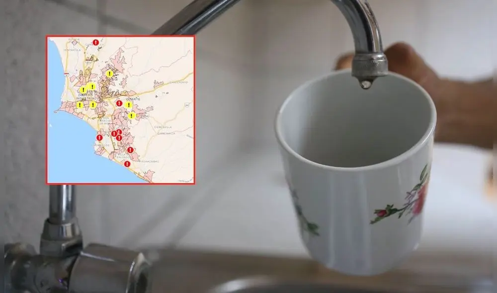 Corte de agua en diez distritos de Lima mañana 30 de septiembre. Corte de agua en diez distritos de Lima mañana 30 de septiembre.