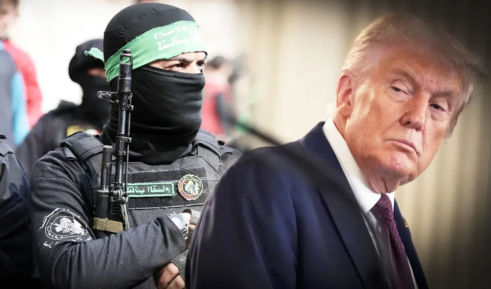 Donald Trump advirtió a Hamás que tiene "tres o cuatro días" para aceptar el plan de paz propuesto para Gaza, respaldado por los países árabes y musulmanes. Foto: composición LR/AFP