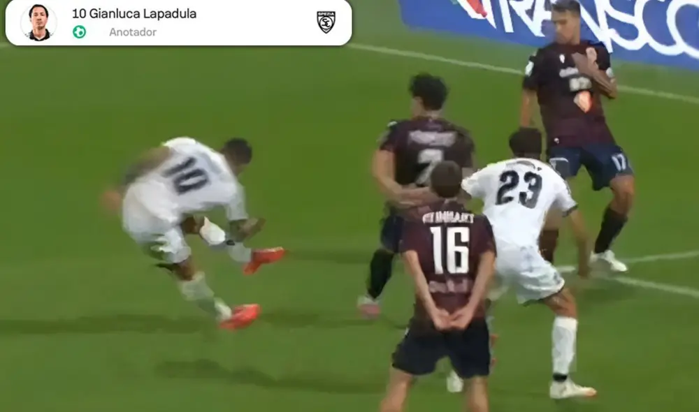 Lapadula sorprende con espectacular golazo por la Serie B