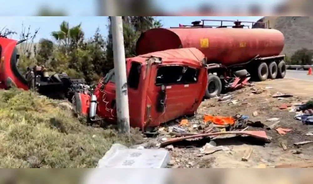 Tragedia ocurrió en el km 81 de la Panamericana Sur, distrito de San Antonio, provincia de Cañete, Lima. Tragedia ocurrió en el km 81 de la Panamericana Sur, distrito de San Antonio, provincia de Cañete, Lima.