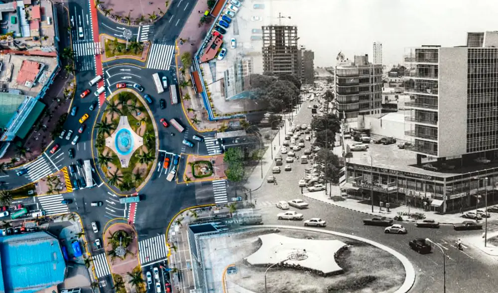 Pileta del óvalo Miraflores estuvo por años abandonada tras su inauguración en 1963.