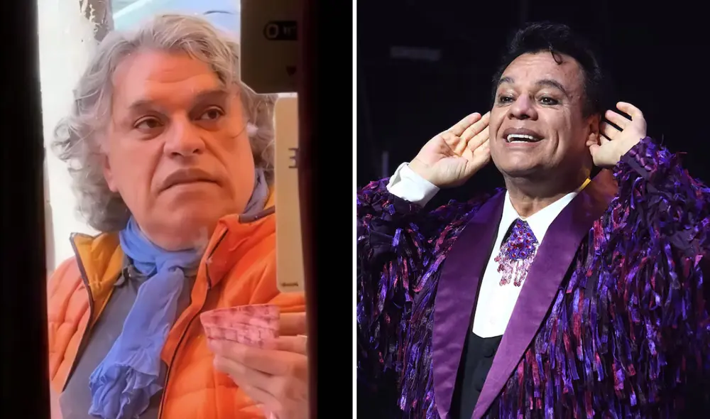 El hombre captado en un restaurante en París sorprendió en redes por su gran parecido a Juan Gabriel, famoso cantante mexicano.