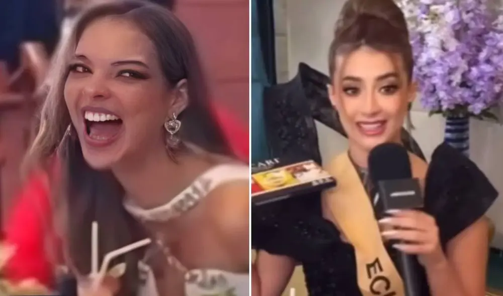 El comentado momento entre las candidatas de Perú y Ecuador se dio en la cena oficial del Miss Grand International 2025.