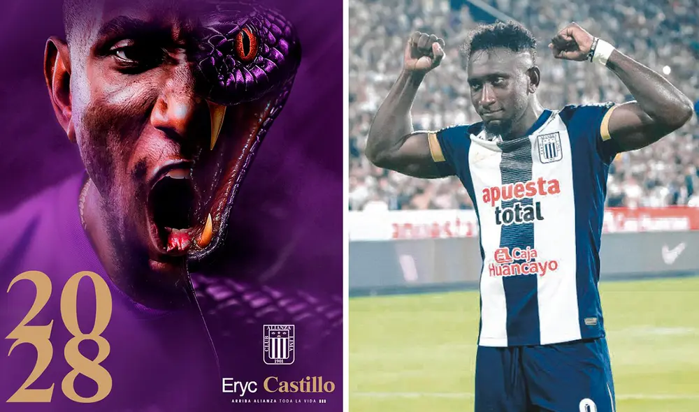 Eryc Castillo es una de las figuras de Alianza Lima en este 2025. Foto: composición/Alianza Lima