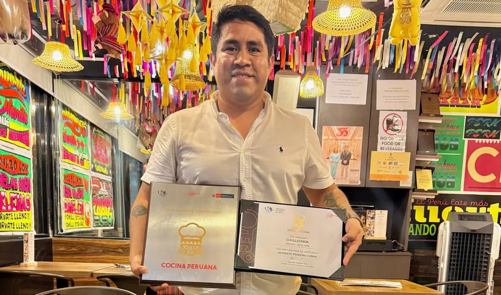 Abel Ortiz, chef peruano que triunfa en Hong Kong con Chullschick. Abel Ortiz, chef peruano que triunfa en Hong Kong con Chullschick.