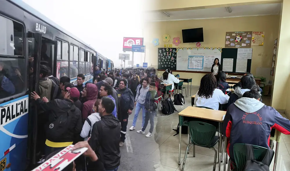 Sutep cuestiona cifras del Minedu sobre asistencia escolar durante protesta de transportistas