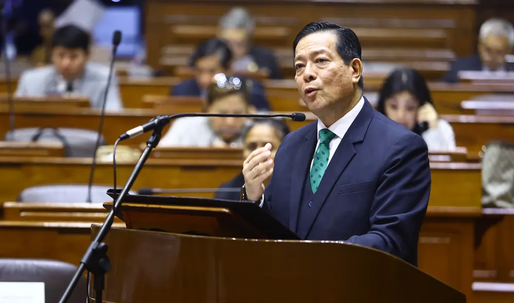 Primer ministro, Eduardo Arana, deslegitima protestas de Generación Z y los vincula con "organización criminal". Foto: Congreso