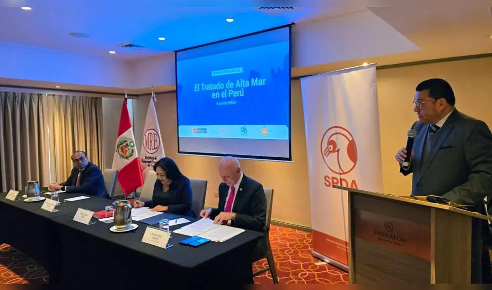 Esfuerzo para proteger el mar peruano. Fuente: Difusión Esfuerzo para proteger el mar peruano. Fuente: Difusión