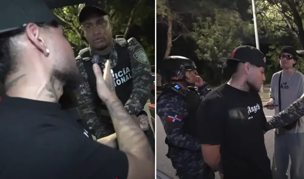 Neutro protagonizó un acalorado momento con la policía dominicana. Neutro protagonizó un acalorado momento con la policía dominicana.