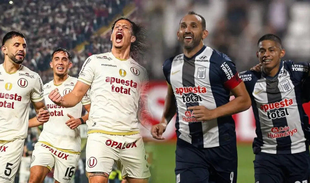 Universitario le lleva 9 puntos de ventaja a Alianza Lima previo a sus partidos por la fecha 13 del Torneo Clausura. Foto: composición/LR